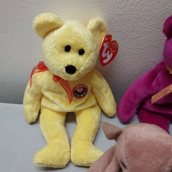 TY beanie babies Lot of 5 - Picture 3 of 6